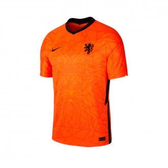 Maglietta Olanda Stadium Primo Kit 2020-2021 Safety orange-Black