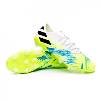 Scarpe Nemeziz 19.1 FG White-Black-Signal green