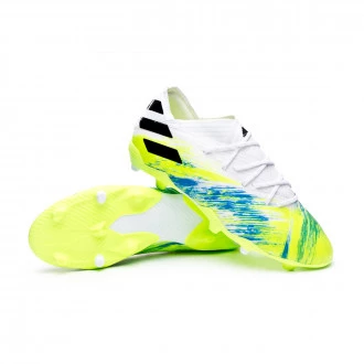 Scarpe Nemeziz 19.1 FG Niño White-Black-Signal green