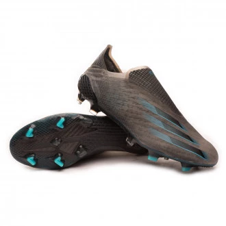 Scarpe X Ghosted+ FG Core black-Core black-Signal cyan