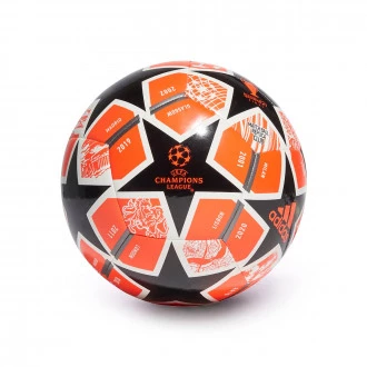 Pallone Finale 21 Istanbul 20º Anniversario UCL Club Solar red-Black-White-Iron metallic
