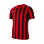 Striped Division IV m/c Bambino-University red-Black-White