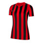 Striped Division IV m/c da Donna-University Red-Black-White
