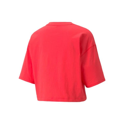 Maglietta Puma Power Boxy Pocket Tee da Donna
