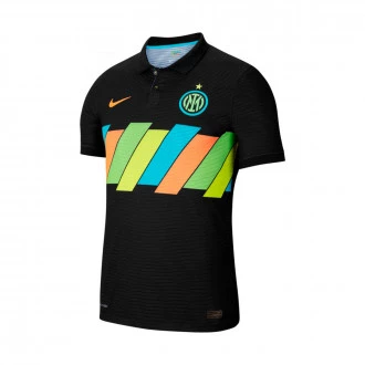 Maglietta FC Inter Terzo Kit Match 2021-2022 Black-Total Orange