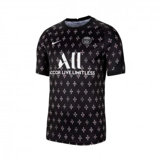 Camiseta Paris Saint-Germain FC Pre-Match 2021-2022 Artic Punch-Black