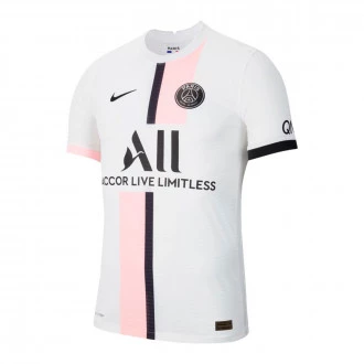 Camiseta Paris Saint-Germain FC Segunda Equipación Match 2021-2022 White-Arctic Punch-Black