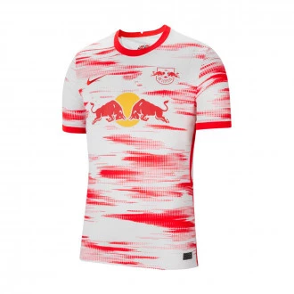 Camiseta Red Bull Leipzig Primera Equipación Stadium 2021-2022 White-Global red