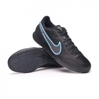 Scarpe Tiempo Legend 9 Pro IC Black-Iron Grey-University Blue