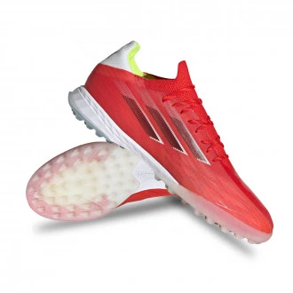 Bota X SpeedFlow.1 Turf Red-Black-Solar red