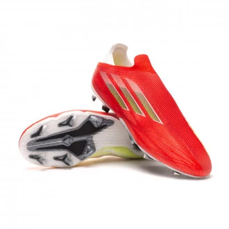 Bota X Speedflow + FG Niño Red-Black-Solar Red