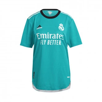 Maglietta Real Madrid CF Terzo Kit Authentic 2021-2022 Hi-res aqua