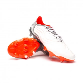 Scarpe Copa Sense .1 FG White-Solar Red-Solar Red