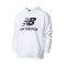 Felpa New Balance Essentials Stacked Logo Oversized Pullover Hoodie da Donna