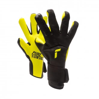 Guanti Pure Contact Gold X Black-Lime green