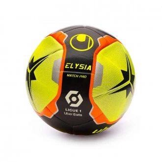 Pallone Elysia Match Pro 2021-2022 Black-Yellow
