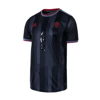 Camiseta ZGZ 20 aniversario Fútbol Emotion Black-Onix