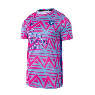Camiseta We are football lovers 20 aniversario Fútbol Emotion Light Blue-Shock Pink
