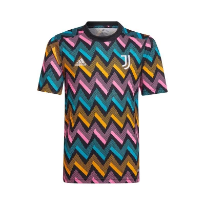 Maglia Juventus FC Pre-Match 2021-2022 Bambini