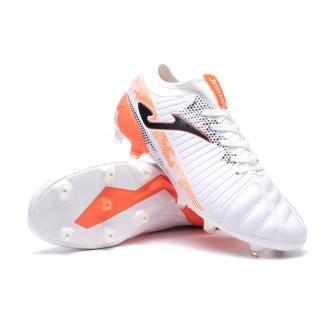 Scarpe Propulsion Cup FG Bianco-Arancione