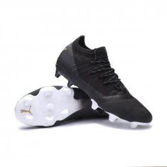 Scarpe Future 1.3 Lazertouch FG/AG Black-Metallic Gold-White