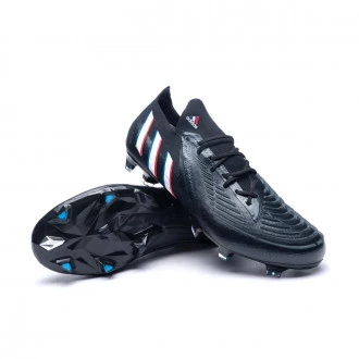 Scarpe Predator Edge .1 L FG Core Black-White-Vivid Red