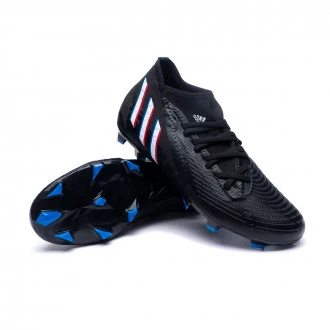 Scarpe Predator Edge .3 FG Core Black-White-Vivid Red