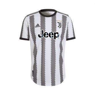 Maglia Juventus FC Primera Equipación Authentic 2022-2023 White-Black
