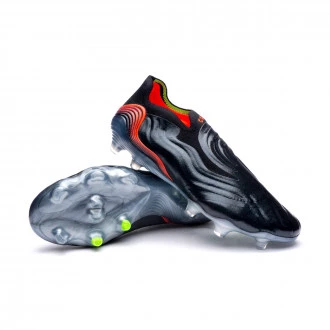 Scarpe Copa Sense + FG Core Black-Solar Red-Solar Green