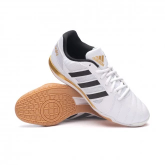 Scarpe Top Sala White-Core Black-Gold Metallic