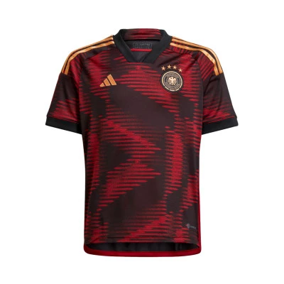 Maglietta Alemania Secondo kit Mundial Qatar 2022 Niño