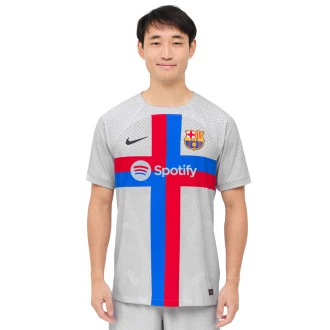 Maglia FC Barcelona Terzo kit Match 2022-2023 Sky Grey