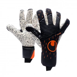 Guanti Speed Contact Supergrip+ Finger Surround Black-White-Fluor Orange