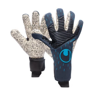 Guante Speed Contact Supergrip+ Finger Surround Navy-Black-Fluo Blue