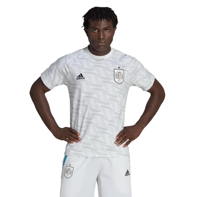 camiseta-adidas-espana-fanswear-mundial-qatar-2022-white-1
