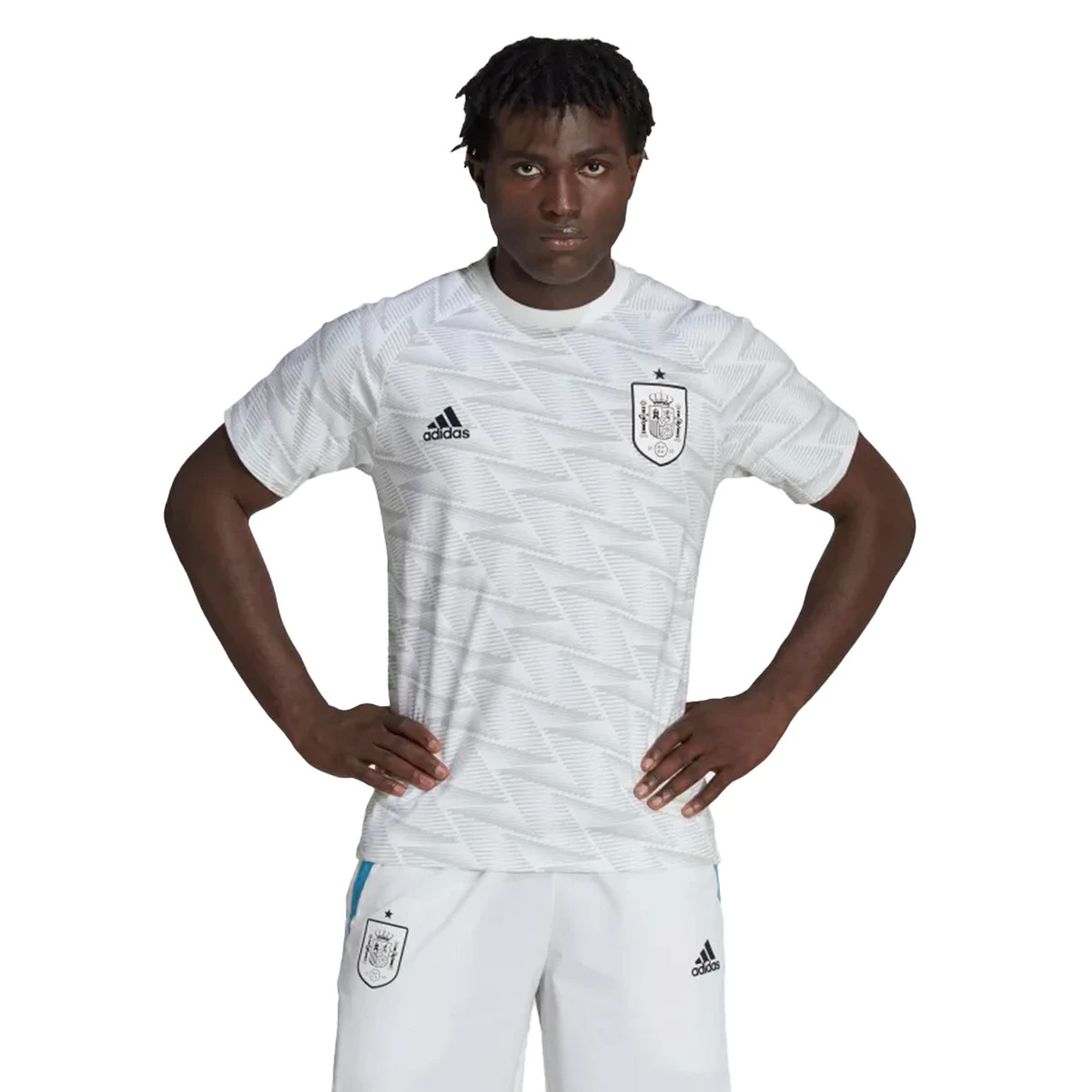 camiseta-adidas-espana-fanswear-mundial-qatar-2022-white-1
