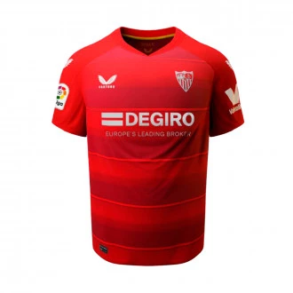 Maglia Sevilla FC Segunda Equipación 2022-2023 Biking Red