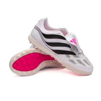 Scarpe Predator Precision .1 Turf White-Core Black-Shock Pink