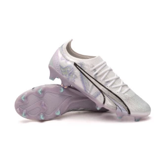 Scarpe Ultra Ultimate FG/AG Donna White-Black-Spring Lavender