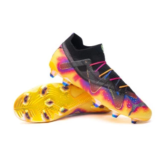 Scarpe Future Ultimate FG/AG Violet-Black-Yellow Sizzle-Rickie Orang