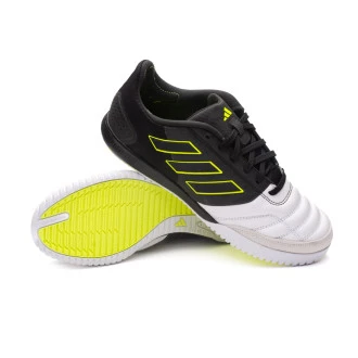 Zapatilla Top Sala Competition 23 .3 IN Black-White-Solar Yellow