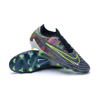 Scarpe Phantom GX Elite Fusion FG Black-Volt-White-Blue Glow-Pink Blast