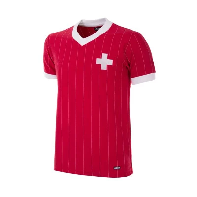 Maglia Switzerland 1982 Vintage Football