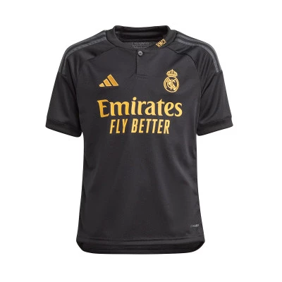 Maglietta Real Madrid CF Terza Divisa 2023-2024 Bambino