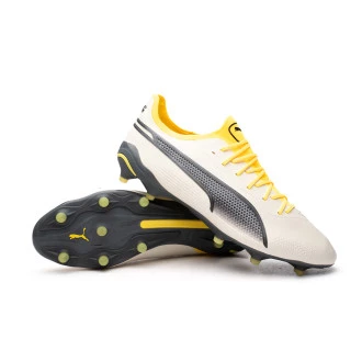 Bota King Ultimate FG/AG Alpine Snow-Asphalt-Yellow Blaze