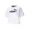 Maglietta Puma Essentials Cropped Logo Donna