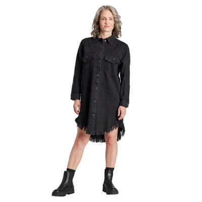 Maglietta Denim Shirt Dress Donna