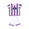 Completo Kappa Valladolid CF Home Kit 2023-2024 da Neonato