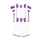Completo Kappa Valladolid CF Home Kit 2023-2024 da Neonato