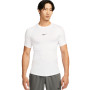 a maniche corte Pro Dri-Fit-White-Black
